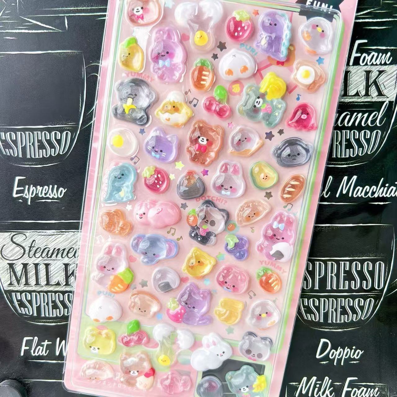 ✨ 3D Puffy Nail Art Stickers ✨
