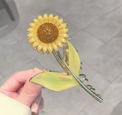Sunflower Hair Clips for Summer Glow 🌻☀️