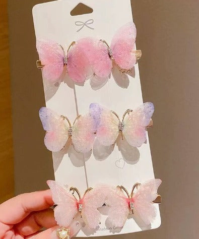 Super Cute Butterfly Hair Pins 🦋✨