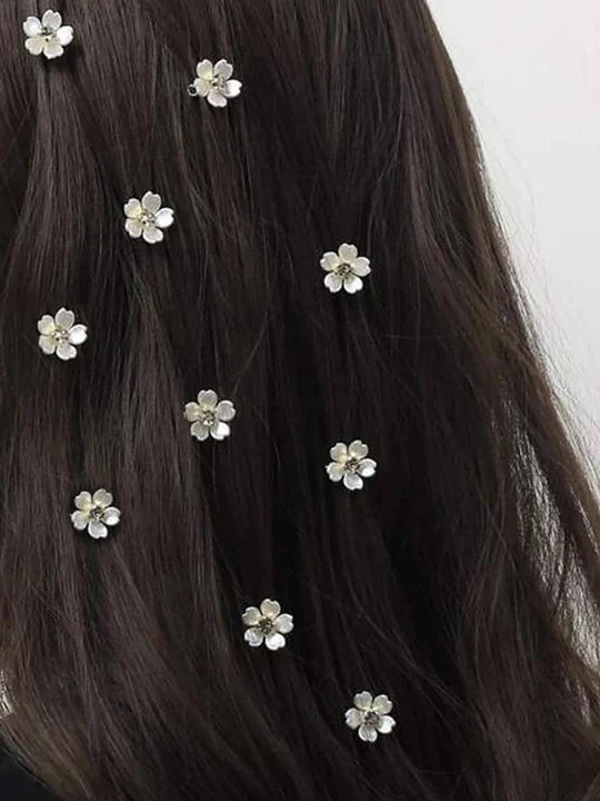 Multi-Color Floral Hairpin