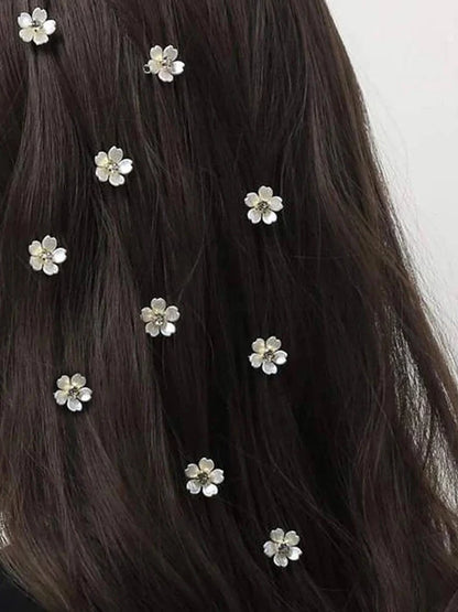 Multi-Color Floral Hairpin