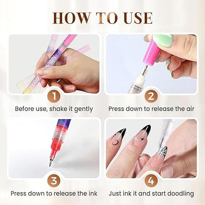 Nail Art Pens ( original )
