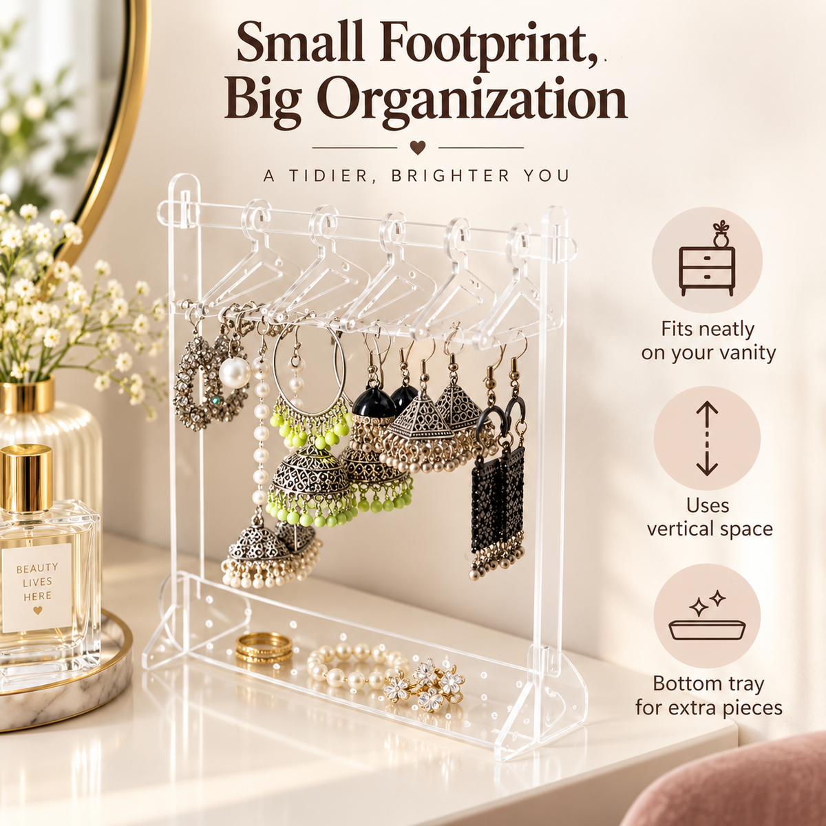 💎DreamJewel™  Earrings Stand Organizer - With Mini Hangers