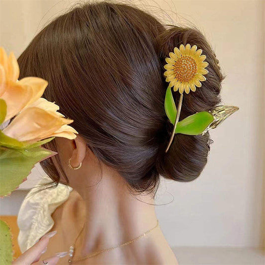 Sunflower Hair Clips for Summer Glow 🌻☀️