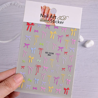 🎀 Cute & Trendy Nail Stickers for Every Style 💅🌈