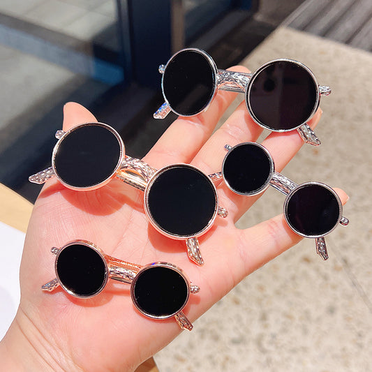 😎 Funy Sunglasses Hair Clips