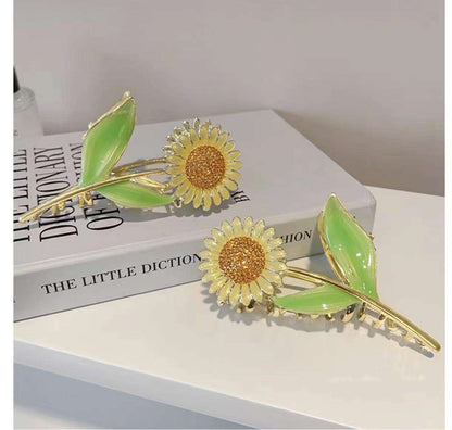 Sunflower Hair Clips for Summer Glow 🌻☀️