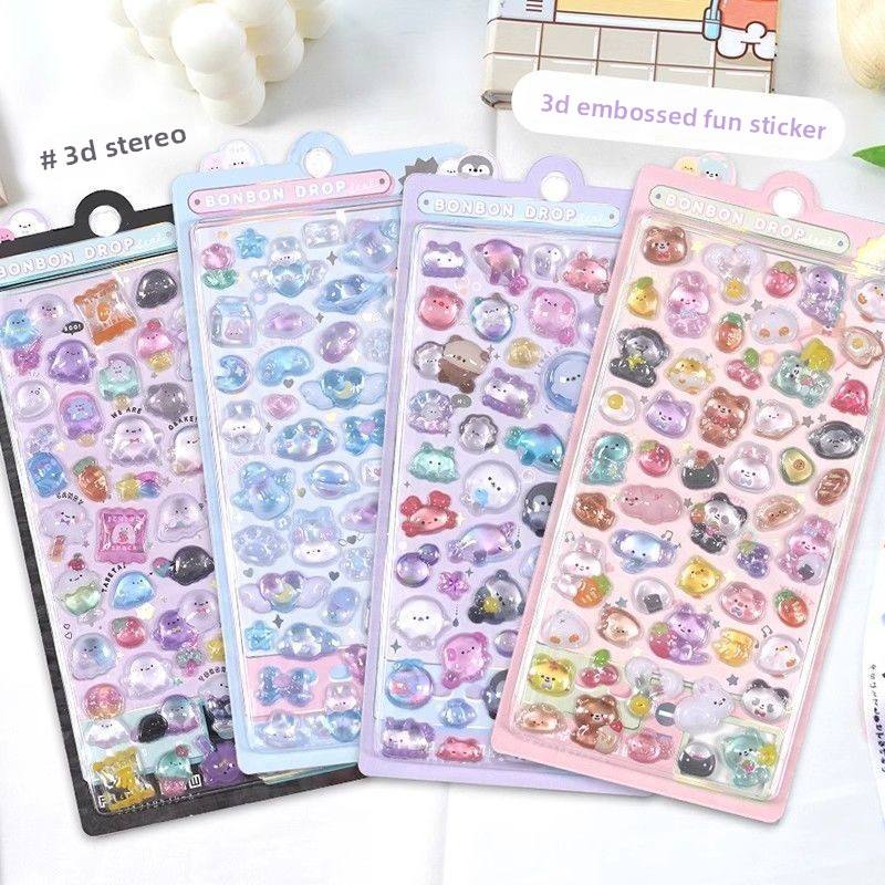 ✨ 3D Puffy Nail Art Stickers ✨
