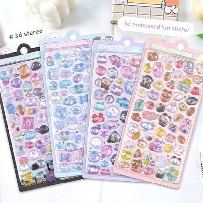 ✨ 3D Puffy Nail Art Stickers ✨