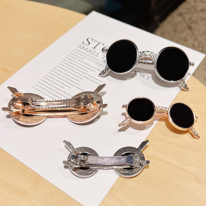 😎 Funy Sunglasses Hair Clips