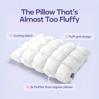 Marshmallow Puff Pillow