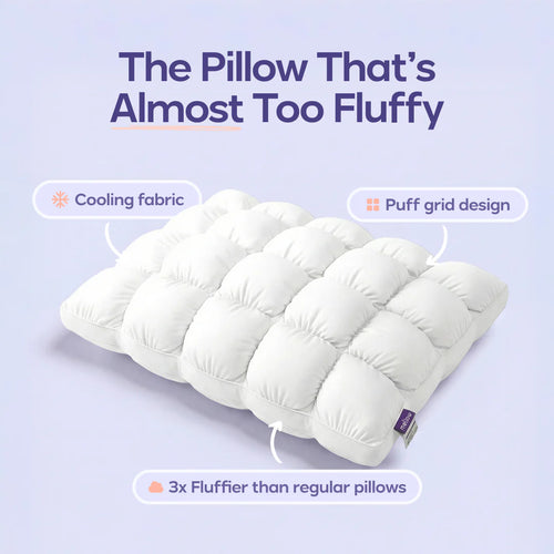 Marshmallow Puff Pillow