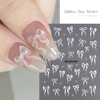 🎀 Cute & Trendy Nail Stickers for Every Style 💅🌈