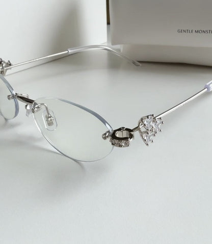 Orora SUNGLASSES - SILVER METAL