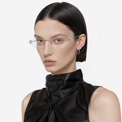 Orora SUNGLASSES - SILVER METAL
