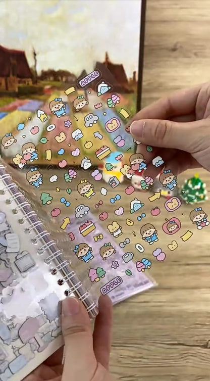 Kawaii DIY Girls Decorative Sticker Book