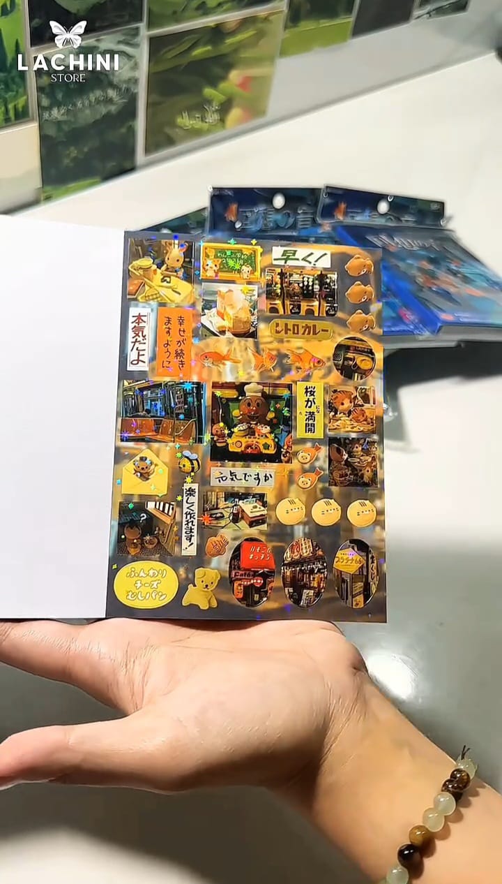 Girlhood Japanese Sticker Book