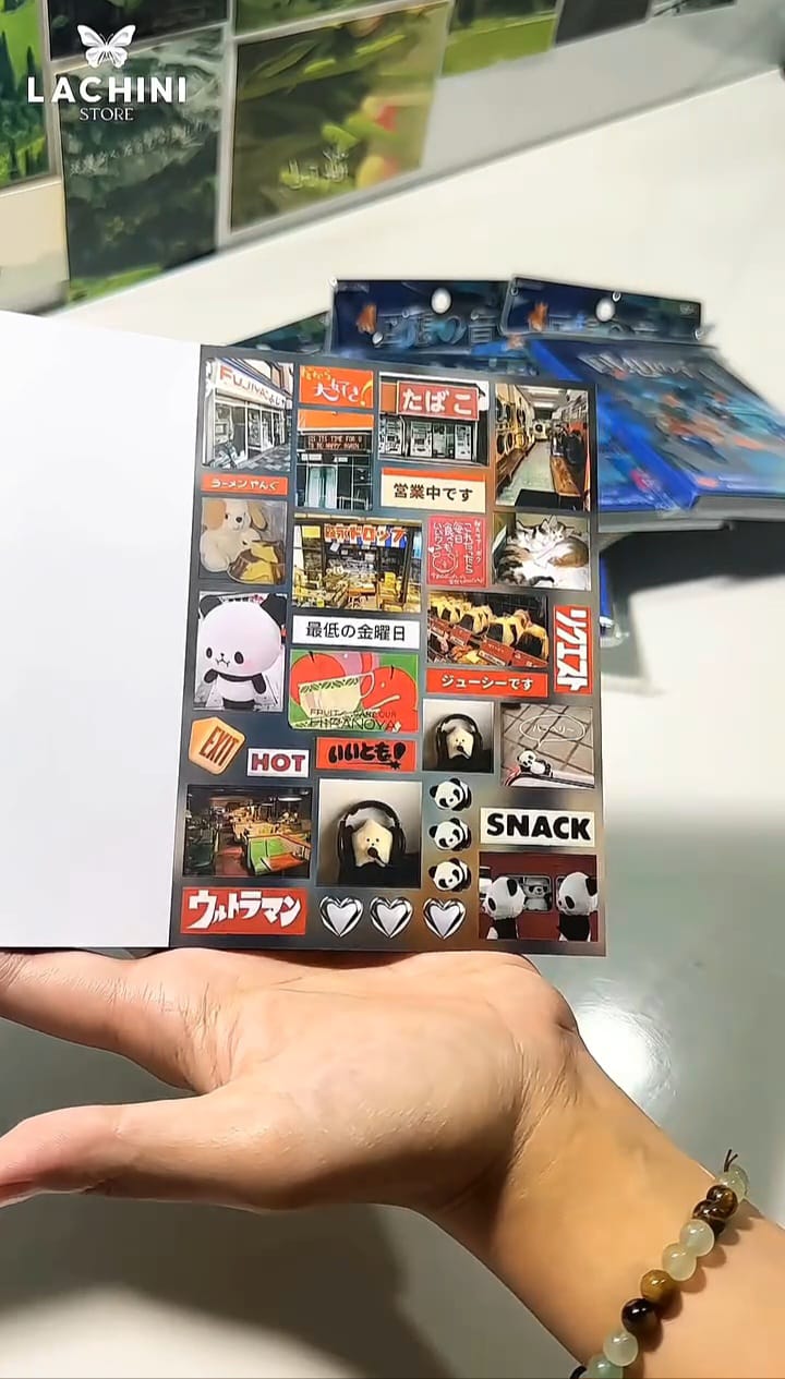 Girlhood Japanese Sticker Book