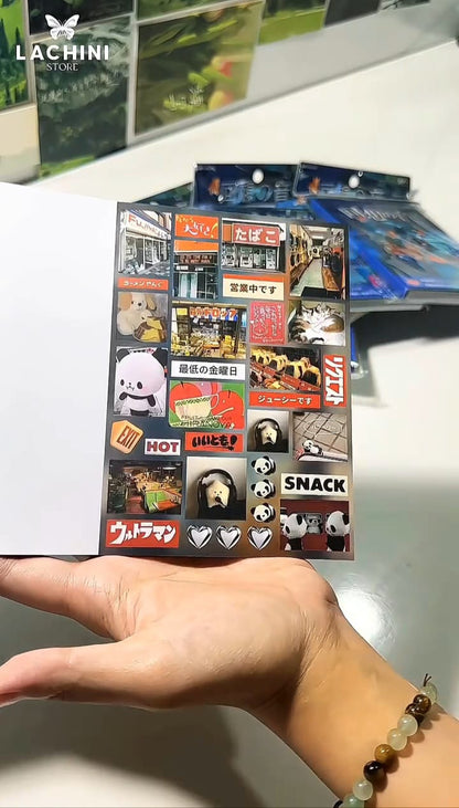 Girlhood Japanese Sticker Book