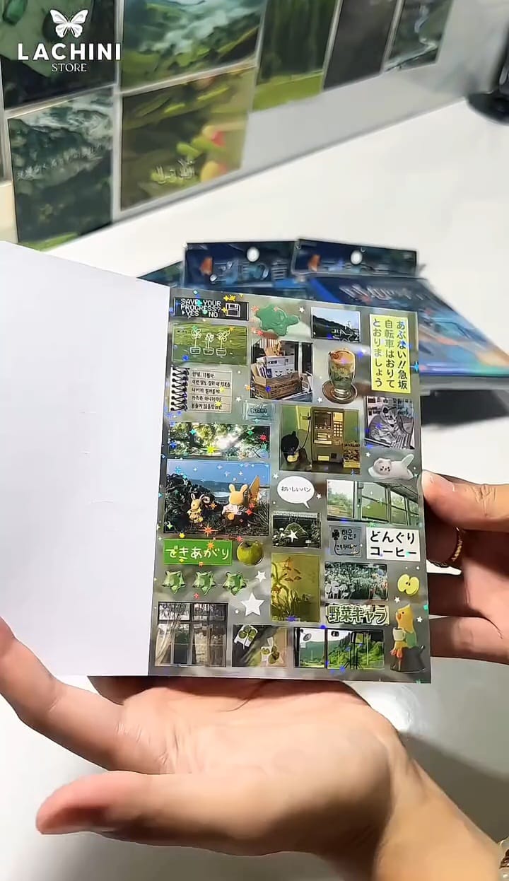 Girlhood Japanese Sticker Book