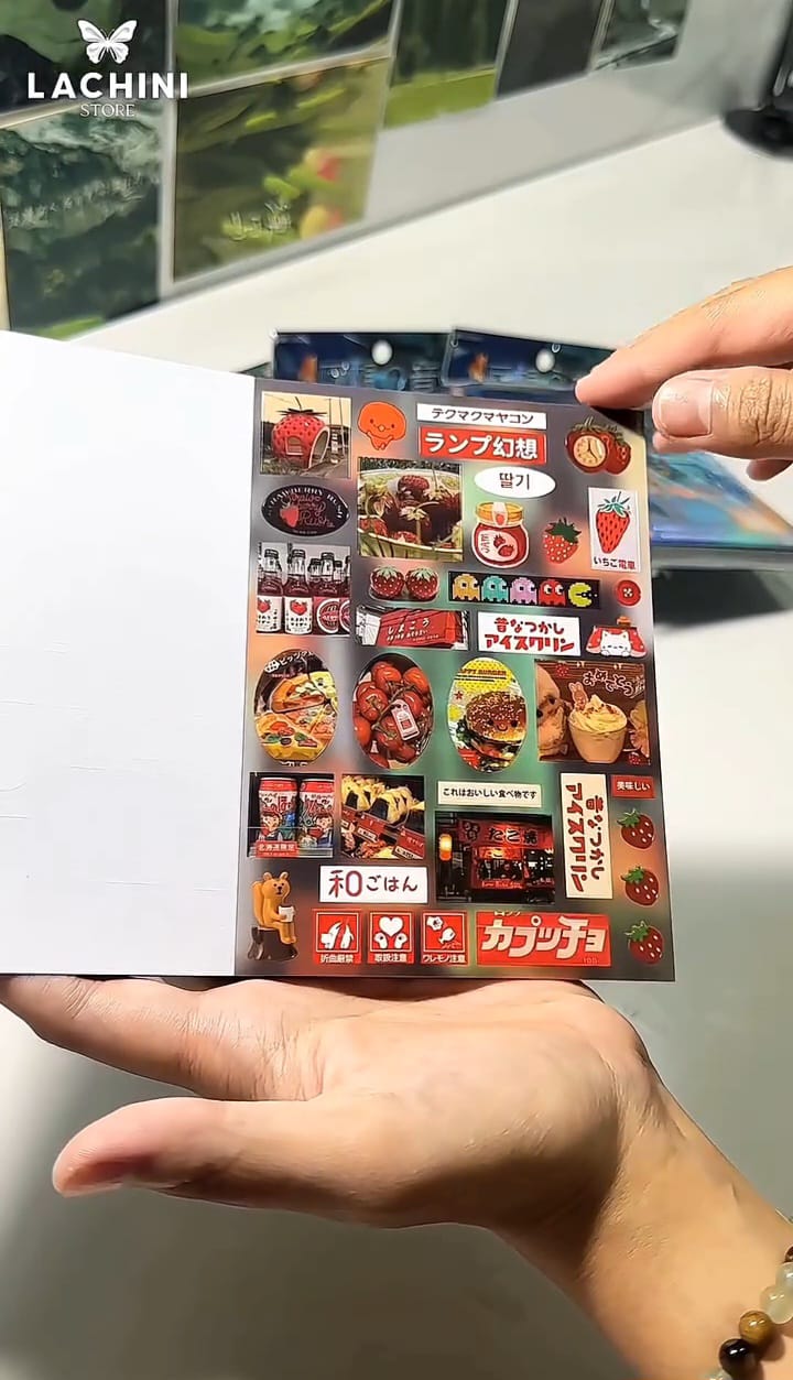 Girlhood Japanese Sticker Book