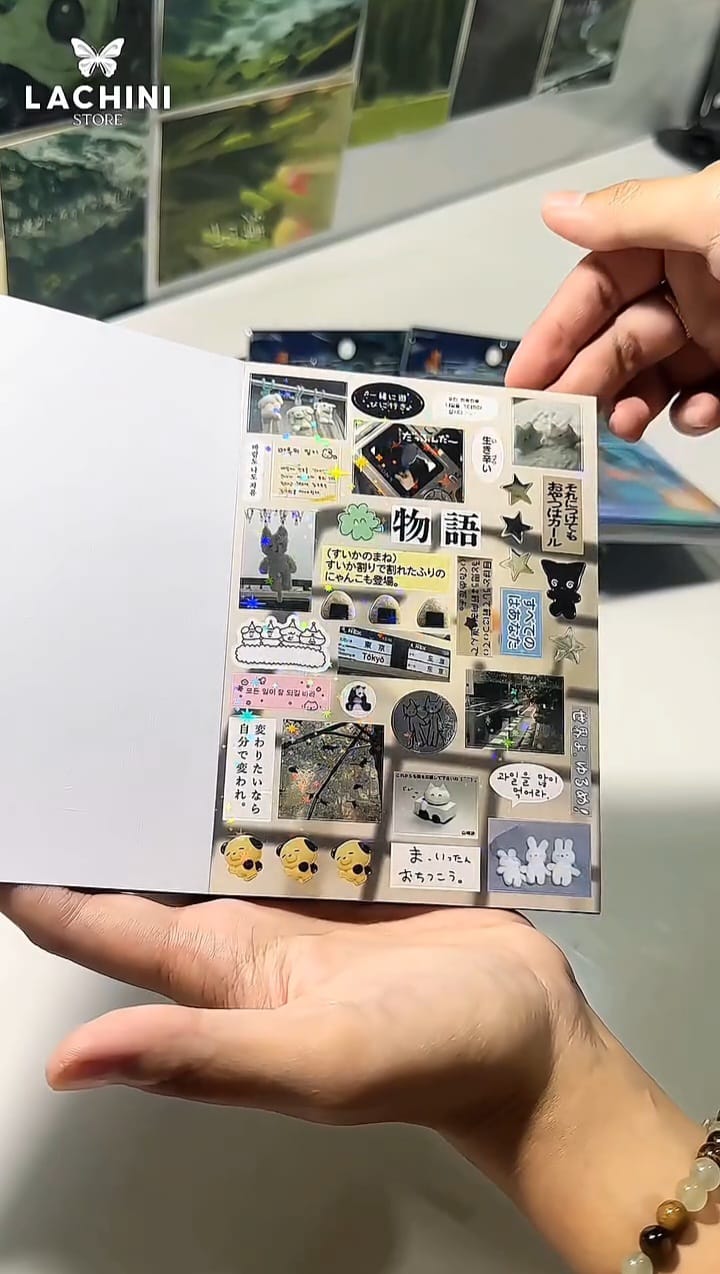 Girlhood Japanese Sticker Book