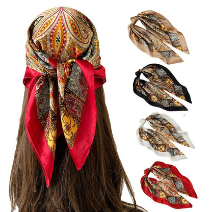 Elegant Silk Head Scarf ✨🧣