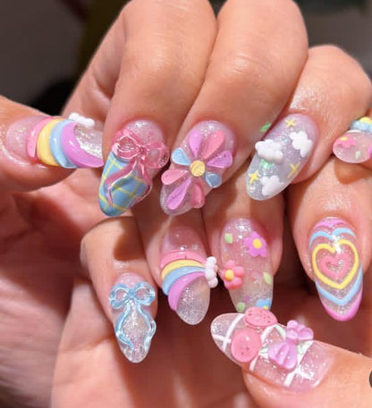 ✨ 3D Puffy Nail Art Stickers ✨