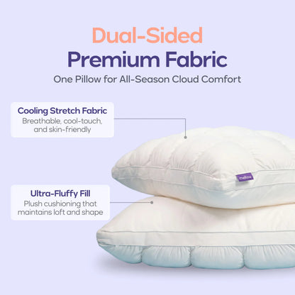 Marshmallow Puff Pillow