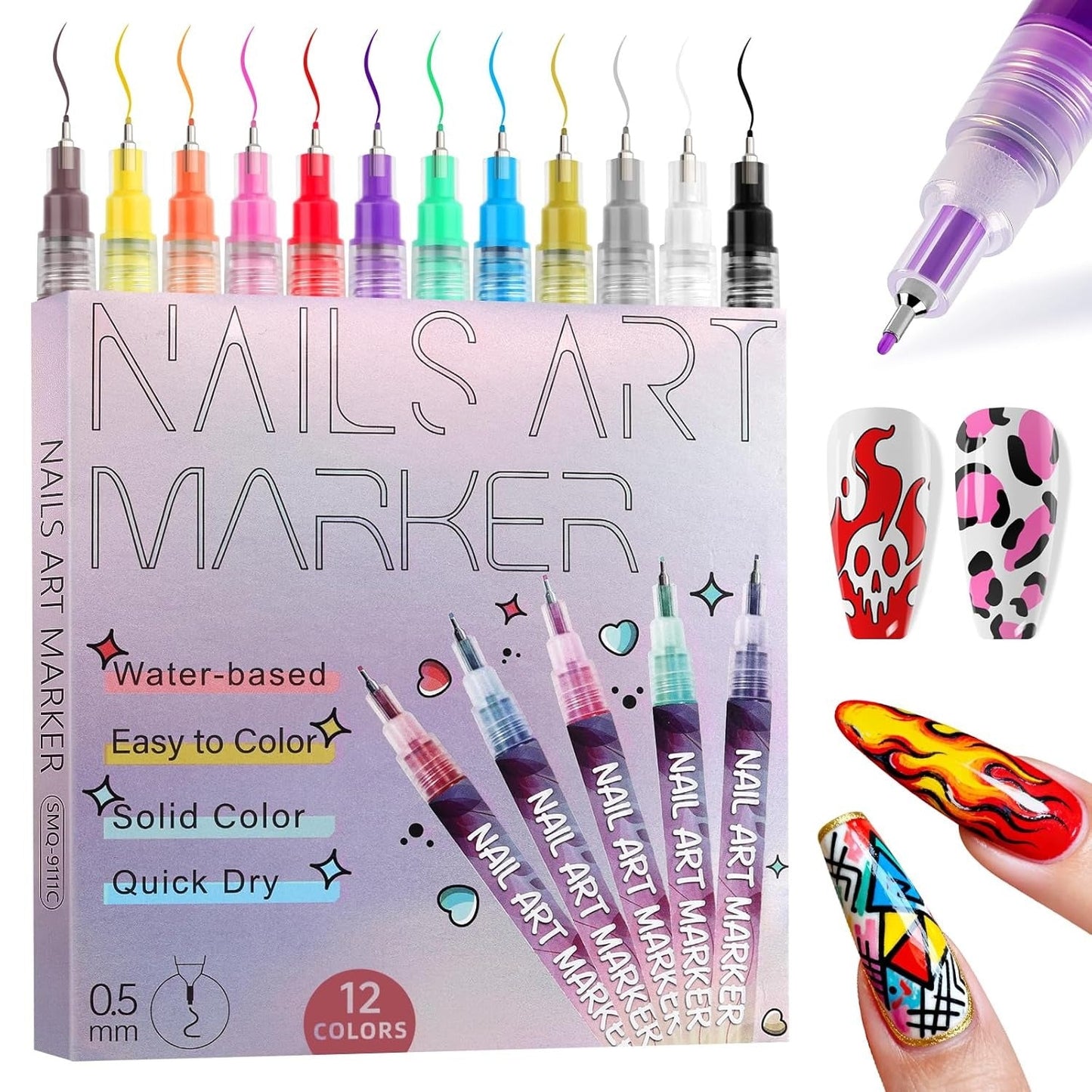 Nail Art Marker Set