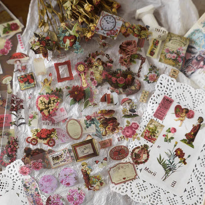 Vintage Deco Sticker Book