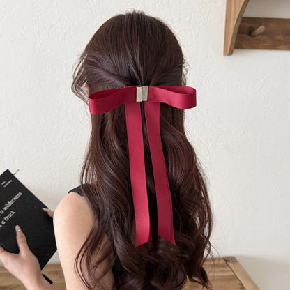 🖤 Magnetic Hair Bow Clip – Effortless Elegance