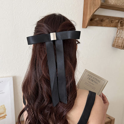 🖤 Magnetic Hair Bow Clip – Effortless Elegance